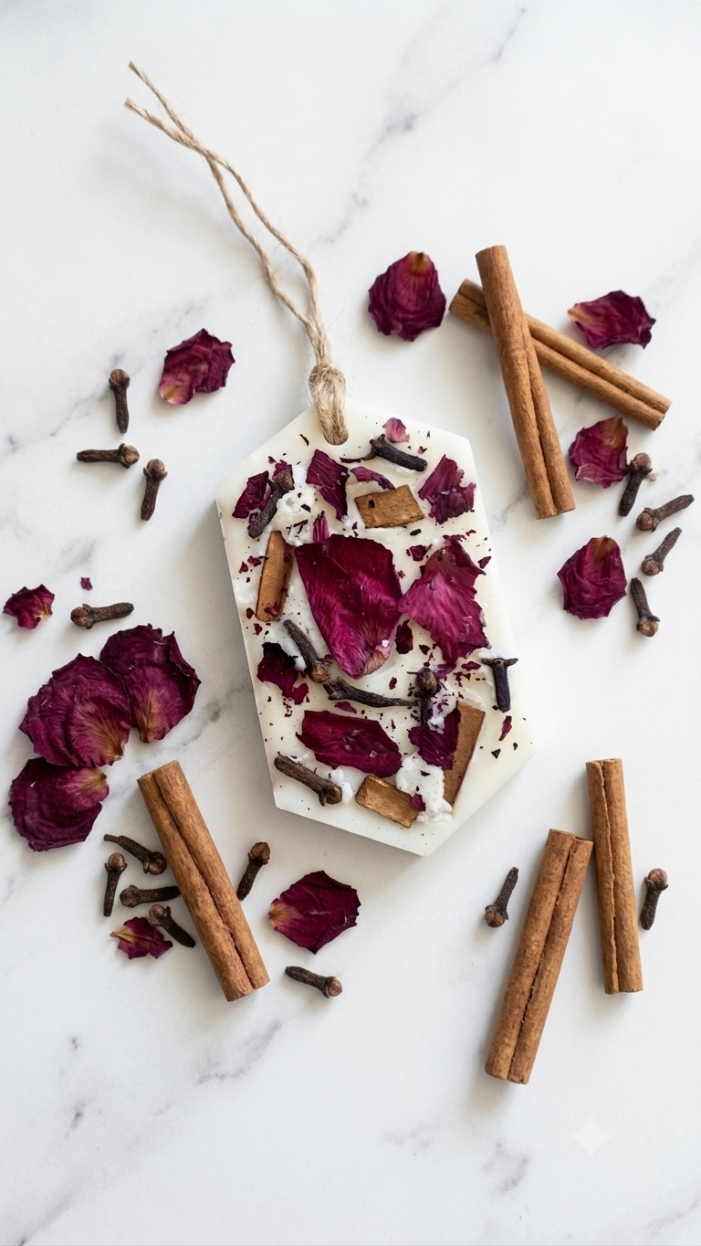 Wax Sachet — Rosewood Spice (Rose & Cinnamon Clove)